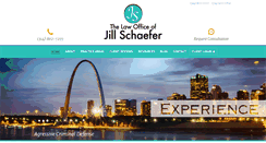 Desktop Screenshot of jillschaeferlaw.com